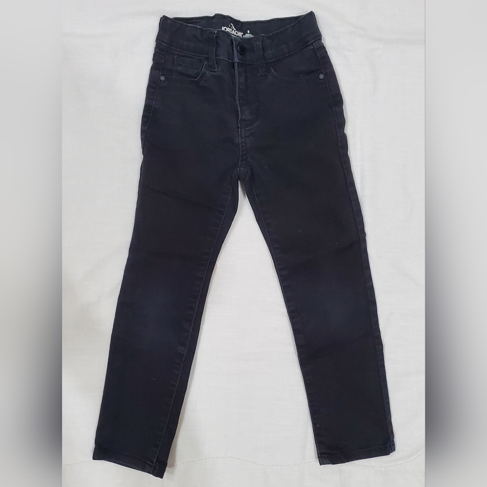 Kids Leggings and Jeans Bundle Size 4-5 - Black, Gray, Pink, Blue - Picture 13 of 14